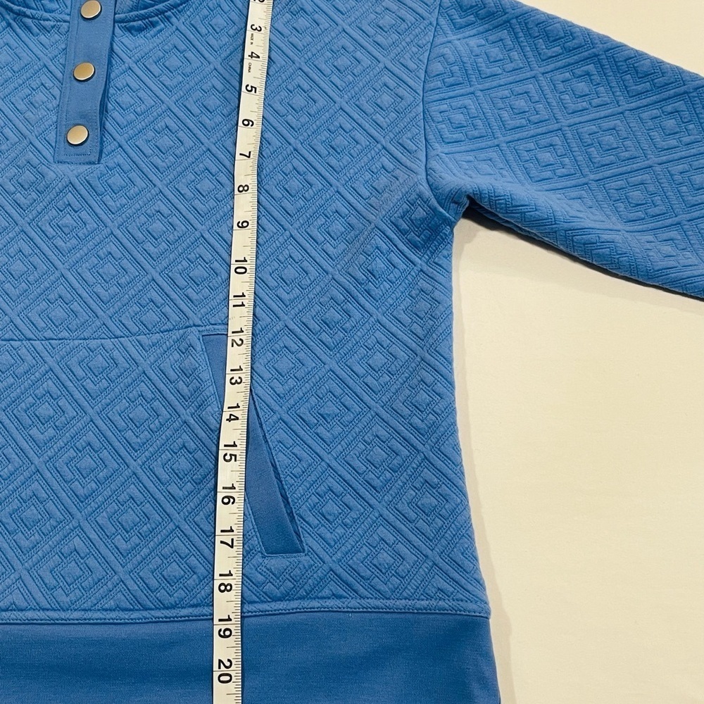 Tommy Bahama | NWT | Everyday Active Quilted Pullover | Blue | Small - Picture 7 of 9